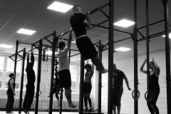 Pullups in der Tacfit-Session mit Roland Roppelt beim Bewegungsfestival